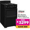 Univa 58L Electric Stove U305-1 850007598