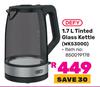 Defy 1.7L Tinted Glass Kettle WK5300G 850019178