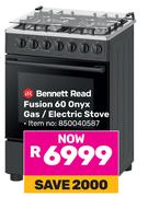 Bennett Read Fusion 60 Onyx Gas/Electric Stove 850040587