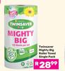 Twinsaver Mighty Big Roller Towel (Single Pack)