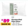 Standard Ball Fiber Pillow