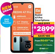 MI Redmi A7 Pro Smartphone Incl Vodacom Prepaid Sim & Free Buds