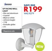 Bright Star Up Facing Wall Light