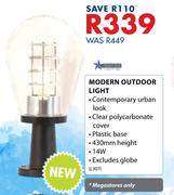 Bright Star Modern Outdoor Light