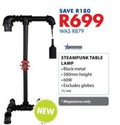 Bright Star Steampunk Table Lamp
