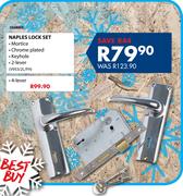 Chamber Naples Lock Set 4 Lever