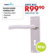 Chamber Value Kasos Door Handle Set