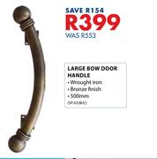 Large Bow Door Handle