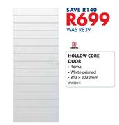 Doortec Hollow Core Door