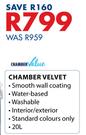 Chamber Value Chamber Velvet-20Ltr