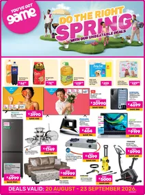 Game Zambia : Do The Right Spring (20 August - 23 September 2026)