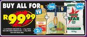 Ritebrand Sunflower Oil 2Ltr + Spekko Long Grain Rice 2Kg + White Star Super maize Meal 10Kg-For All