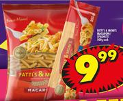 Fatti's & Moni's Macaroni/Spaghetti-500g Each