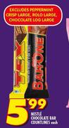 Nestle Chocolate bar Countlines (Excl. Pepermint Crisp Large, Rolo Large, Chocolate Log Large)-Each
