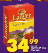 Laager Rooibos Teabags-80 Per Pack