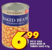 Pot O Gold Baked Beans In Tomato Sauce-410g