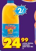 Clover Tropika Flavoured Dairy Fruit Mix-2Ltr