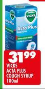 Vicks Acta Plus Cough Syrup-100ml