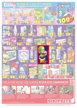 Shoprite KZN : Birthday Low Prices (23 July - 5 Aug 2018), page 3