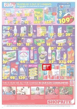 Shoprite KZN : Birthday Low Prices (23 July - 5 Aug 2018), page 3