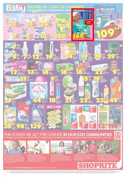 Shoprite KZN : Birthday Low Prices (23 July - 5 Aug 2018), page 3