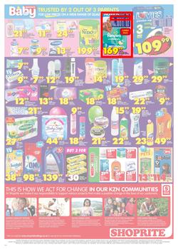 Shoprite KZN : Birthday Low Prices (23 July - 5 Aug 2018), page 3