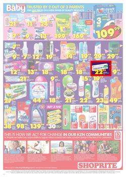 Shoprite KZN : Birthday Low Prices (23 July - 5 Aug 2018), page 3