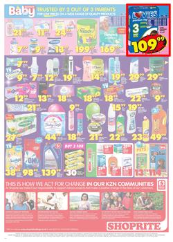 Shoprite KZN : Birthday Low Prices (23 July - 5 Aug 2018), page 3