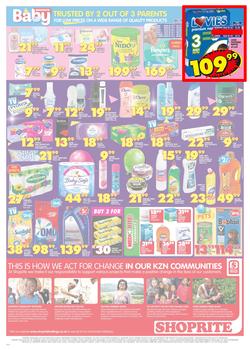 Shoprite KZN : Birthday Low Prices (23 July - 5 Aug 2018), page 3