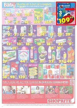Shoprite KZN : Birthday Low Prices (23 July - 5 Aug 2018), page 3