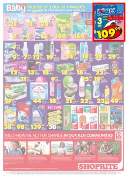 Shoprite KZN : Birthday Low Prices (23 July - 5 Aug 2018), page 3