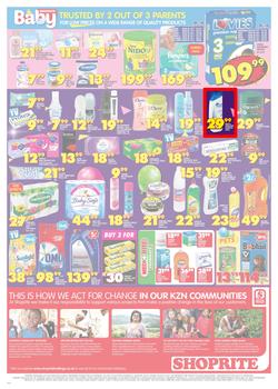 Shoprite KZN : Birthday Low Prices (23 July - 5 Aug 2018), page 3