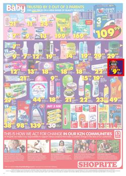 Shoprite KZN : Birthday Low Prices (23 July - 5 Aug 2018), page 3