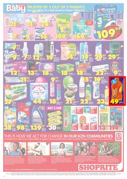 Shoprite KZN : Birthday Low Prices (23 July - 5 Aug 2018), page 3