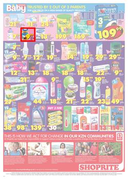Shoprite KZN : Birthday Low Prices (23 July - 5 Aug 2018), page 3