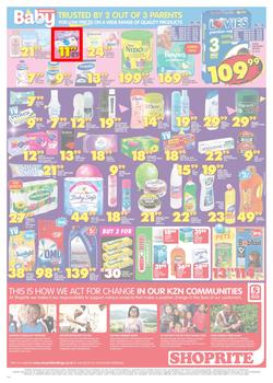Shoprite KZN : Birthday Low Prices (23 July - 5 Aug 2018), page 3