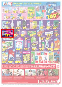 Shoprite KZN : Birthday Low Prices (23 July - 5 Aug 2018), page 3