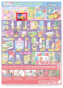Shoprite KZN : Birthday Low Prices (23 July - 5 Aug 2018), page 3