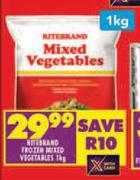 Riteband Frozen Mixed Vegetables-1Kg