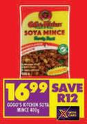 Gogo's Kitchen Soya Mince-400g