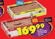 Big Nick Frozen Braai/Chicken Wors-4Kg Each      