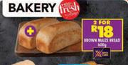 Brown Maize Bread-For 2 x 600g