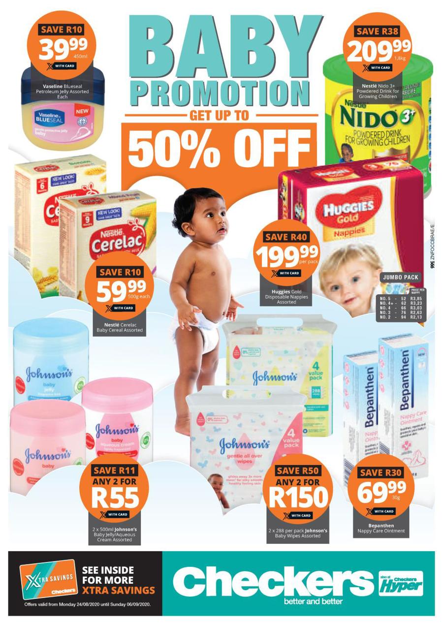 checkers baby essentials