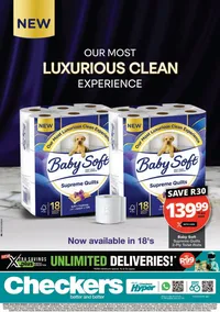 Checkers KwaZulu-Natal : Baby Soft Promotion (22 July - 4 August 2024)