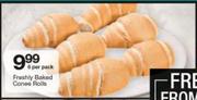 Freshly Baked Conee Rolls-6's Per Pack