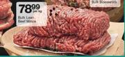 Bulk Lean Beef Mince-Per Kg
