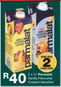 Parmalat Vanilla Flavoured Custard-2X1L