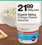 Crystal Valley Cottage Cheese-250g Each