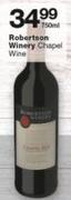 Robertson Winery Chapel Wine-750ml