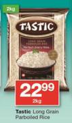 Tastic Long Grain Parboiled Rice-2Kg
